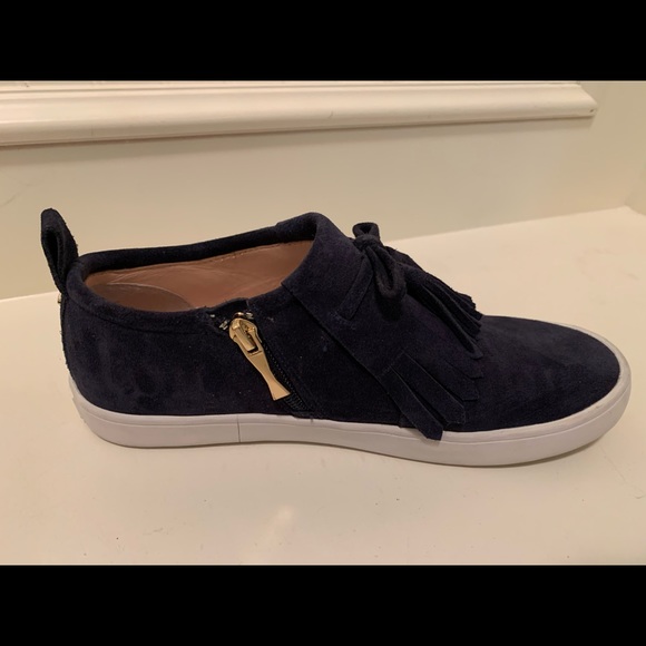 Kate Spade navy suede sneakers - Picture 5 of 8
